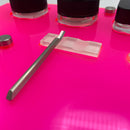 Neon Red E Tray Rig Station Organizer for Puffco Brand Peak Or Pro Portable Dab Concentrate Vaporizer