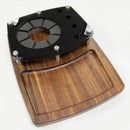 ETray Bong Stand Safety Tray and Herb Smoker's Rolling Tray Combo Unit