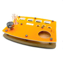 Neon Orange E Tray Rig Station Organizer for Puffco Peak or Pro Portable Dab Vaporizer