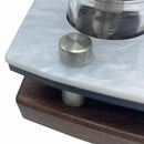 Carta Focus V Dab Rig Station Concentrate Vaporizer Tray Cleaning Station in Pearl White