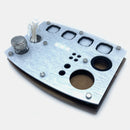 Carta Focus V Dab Rig Station Concentrate Vaporizer Tray Cleaning Station in Pearl White