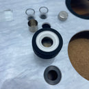 Carta Focus V Dab Rig Station Concentrate Vaporizer Tray Cleaning Station in Pearl White