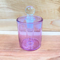 Elegant Art Glass ISO/Swab Combination Holders Dab Rig Vape Cleaning Accessory