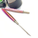 Purple Pearl Titanium Knife Dab Tool