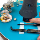 Lazy Susan Style Dr. Dabber Switch Dab Rig Station Organizer 13.5" Diameter Round Dab Tray ~  ISO Dispenser, Swab Beaker