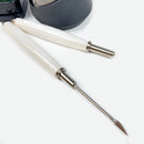 White Pearl Titanium Knife Dab Tool