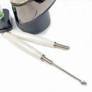 White Pearl Titanium Spoon Dab Tool