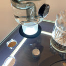 Freeze Pipe LED "Light Glow" Rig Station Tray Session Organizer Stores Glass Safely