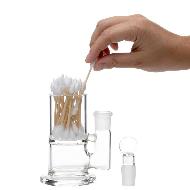 large all-in-one swab ISO decanter with glass stopper