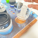 Barely Blue Crossing Tech Core 2.0 Dab Rig Station Organizer