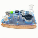 Barely Blue Crossing Tech Core 2.0 Dab Rig Station Organizer