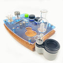 Barely Blue Crossing Tech Core 2.0 Dab Rig Station Organizer