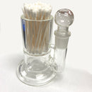 E-Trays Puffco Dab Rig Station Organizer for Peak or Pro Portable Cannabis Vaporizer ~ With Large ISO-Swab Jar in Purple