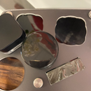 Premium Vaporizer Rig Station for Source Orb Versa 2.0 - Clear Frosted Top, Walnut Base - 12X9