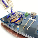 E-Trays Banger Rig Station for Bongs ~ Fits Water Pipes with 2.75" - 4" Diameter Base, Holds 10mm, 14mm and 18mm Bangers