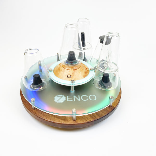 Zenco Sipping Vaporizer Lazy Susan Party Tray